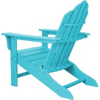 HVLNA10AR Blue Outdoor Contoured Chair - Adirondack