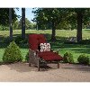 VENTURAREC-RED Outdoor Luxury Recliner - Ventura -4