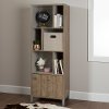 10167 6-Cube Oak Storage Bookcase - Expoz -1