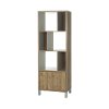 10167 6-Cube Oak Storage Bookcase - Expoz -5