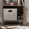 10167 6-Cube Oak Storage Bookcase - Expoz -8
