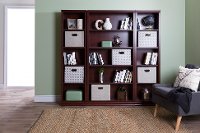 10150 Royal Cherry 5-Shelf Bookcase - Morgan -4