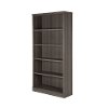 10154 Gray Maple 5-Shelf Bookcase - Morgan -3