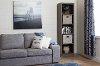 10151 Gray Maple Narrow 5 Shelf Bookcase - Morgan -4
