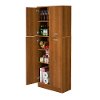 10102 Cherry 4-Door Storage Pantry - Axess -4