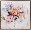 Delicate Multi Color Framed Oil Painting Wall Art