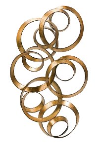 Gold Leaf Wall Decor