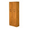 10103 Country Pine Four Door Storage Pantry - Axess -2