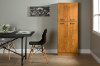 10103 Country Pine Four Door Storage Pantry - Axess -5