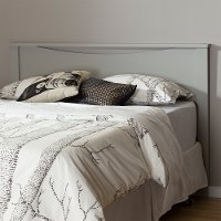 10108 Soft Gray Full/Queen Panel Headboard - Step One