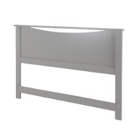 10108 Soft Gray Full/Queen Panel Headboard - Step One-2