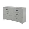10105 Soft Gray Double Dresser - Step One -2