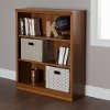 10144 Cherry 3-Shelf Bookcase - Morgan