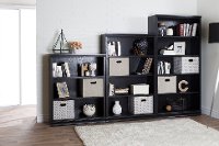 10141 Black Oak 4-Shelf Bookcase - Morgan -4