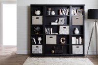 10139 Black Oak Narrow 5-Shelf Bookcase - Morgan -5