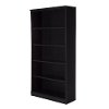 10142 Black Oak 5-Shelf Bookcase - Morgan -3