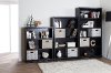 10142 Black Oak 5-Shelf Bookcase - Morgan -4