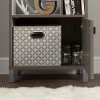 10169 Gray Maple 6-Cube Storage Bookcase - Expoz -2