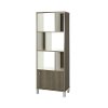 10169 Gray Maple 6-Cube Storage Bookcase - Expoz -7