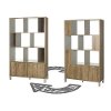 10168 Oak 9-Cube Storage Bookcase - Expoz -2