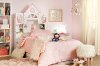 10098 White Twin Bookcase Headboard - Vito -5