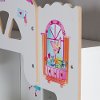 10098 White Twin Bookcase Headboard - Vito -6