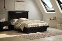 10165 Black Full Size Platform Bed (54 Inch) - Basic -2