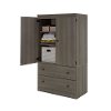10173 Gray Maple Armoire - Morgan -2