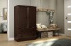 10175 Chocolate 2 Door Armoire - Morgan -3