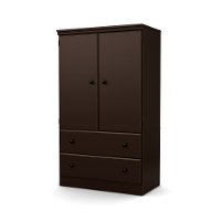 10175 Chocolate Armoire - Morgan -2