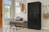 10178 Black 4-Door Storage Armoire - Axess -3