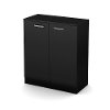 10179 Black Small Storage Cabinet - Axess -2