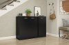 10179 Black Small Storage Cabinet - Axess -3