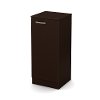 10183 Chocolate Narrow Storage Cabinet - Axess -1