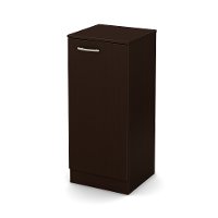 10183 Chocolate Narrow Storage Cabinet - Axess