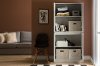 10193 Soft Gray 4-Door Storage Armoire - Axess -5
