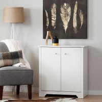 10326 White Storage Cabinet - Vito