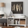 10327 White Cubby Storage Bench - Vito