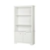 10328 White 3-Shelf Storage Bookcase - Vito -3