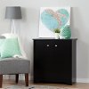 10329 Vito Black Storage Cabinet