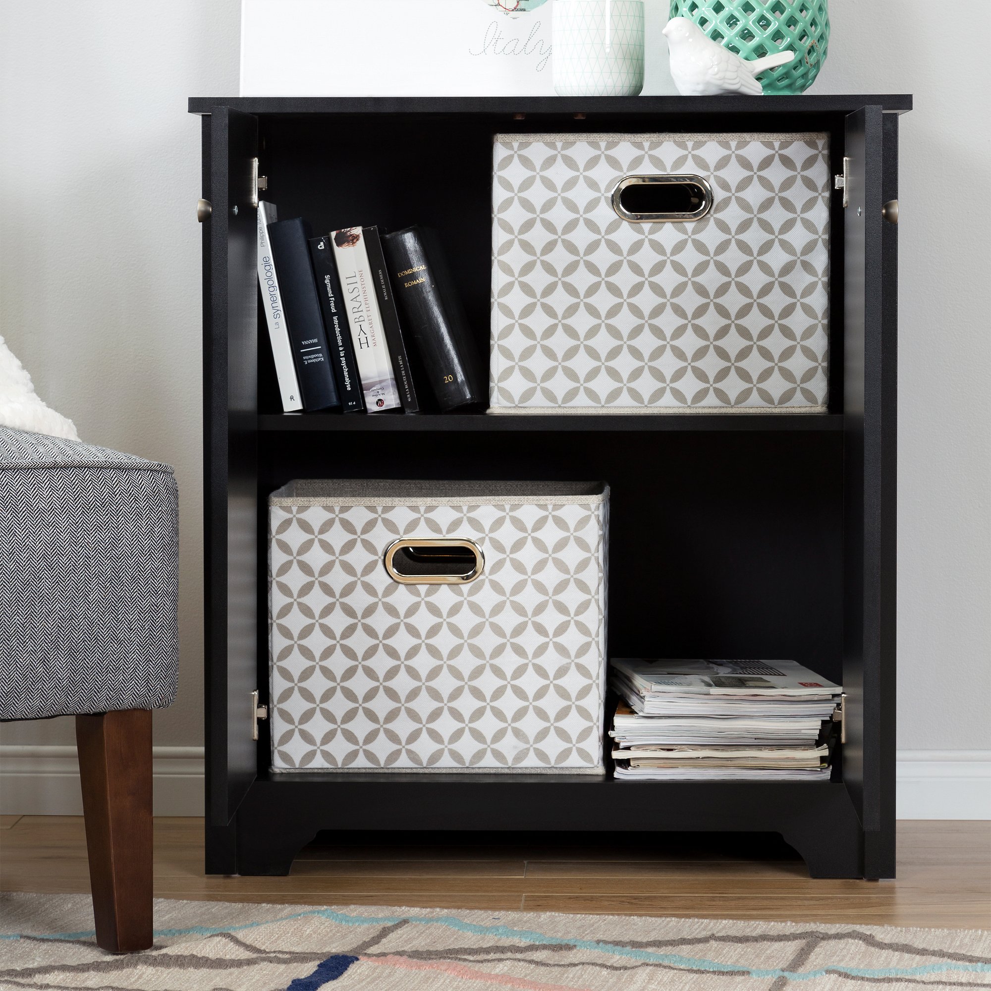 10329 Vito Black Storage Cabinet-3
