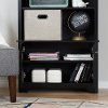 10331 Black 3-Shelf Storage Bookcase - Vito -4