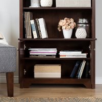 10332 Cherry 3-Shelf Storage Bookcase - Vito -4