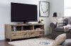 10394 Weathered Oak TV Stand - Exhibit