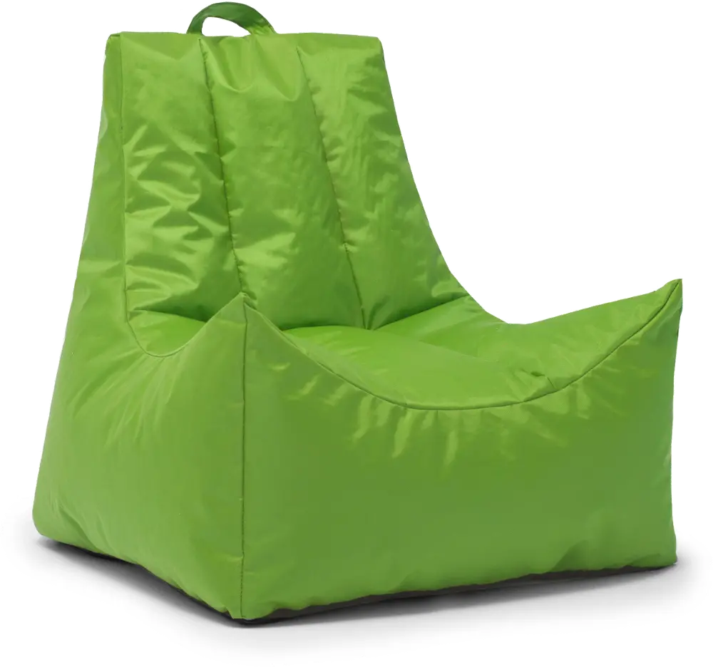 Spicy Lime Scoop Beanbag Chair-1