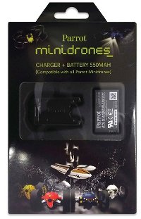 PF070182 Parrot Minidrone Battery Pack & Charger