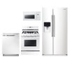 KIT Samsung 4 Piece Kitchen Appliance Package - White