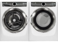 KIT Electrolux Front Load Washer and Gas Dryer Set with SmartBoost - White