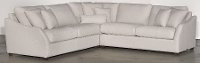 Modern Linen 3 Piece Sectional Sofa - Homestead