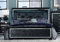 Black California King Bed - Allura